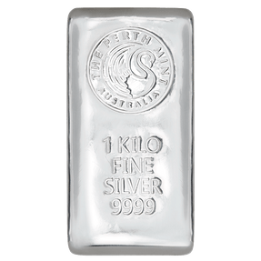 1kg Silver Bar Perth Mint