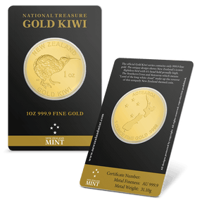 1oz Gold Kiwi - New Zealand Mint