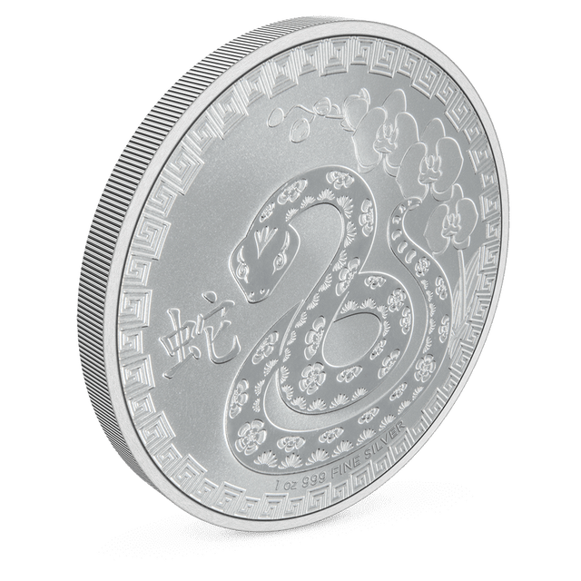 1oz Silver Bullion Coin Year Of The Snake Niue 2025