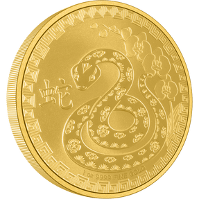 1oz Gold Bullion Coin Year of the Snake Niue 2025