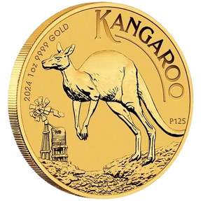 1oz Gold Bullion Coin Kangaroo Perth Mint