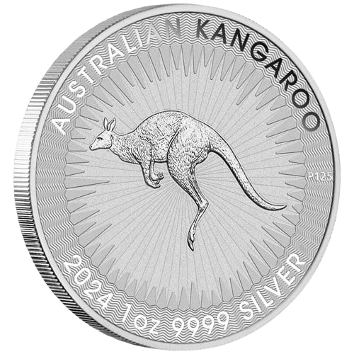 1oz Silver Bullion Coin Kangaroo Perth Mint