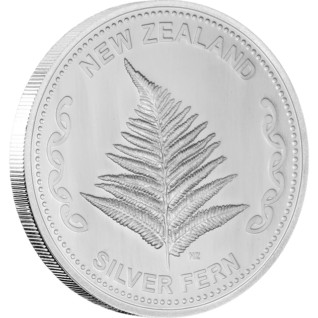 1oz Silver Fern - New Zealand Mint