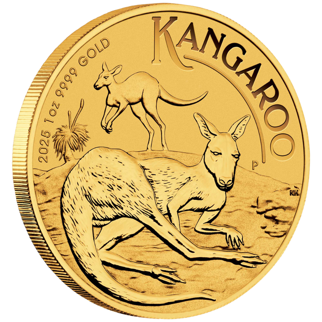 1oz Gold Bullion Coin Kangaroo Perth Mint