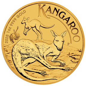 1oz Gold Bullion Coin Kangaroo Perth Mint