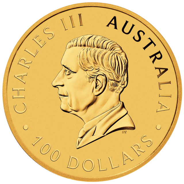 1oz Gold Bullion Coin Kangaroo Perth Mint