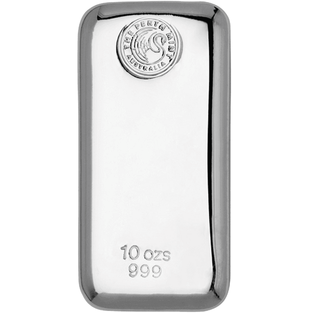 10oz Silver Bar Perth Mint - New Zealand Mint